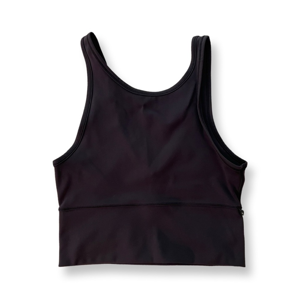 LULULEMON black tank, sz 6